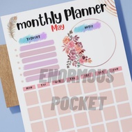 [PDF] [Powerpoint] JAN-DEC 2026 PLANNER, Monthly Planner, Undated Monthly Planner, Checklist, Notes,