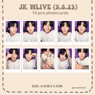 JUNGKOOK_BTS Wlive (5.8.23) FANMADE photocard