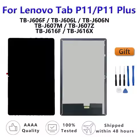 OEM LCD Display For Lenovo Tab P11 / P11 Plus TB-J606F / P11 5G Touch Screen Digitizer Assembly & pa