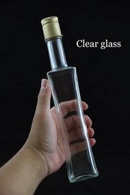 ［长颈］[24pcs] 250ml Square glass bottle /honey/ botol kaca madu  tualang/kelulut /+ Stopper 银峰罐／蜜糖罐。