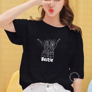 KATUN Dino Clothing - BESTIE T-SHIRT WOMEN'S OVERSIZE T-SHIRT/ ADULT WOMEN'S T-SHIRT/ COTTON T-SHIRT
