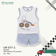 Triple Set, Sleeveless Uala Rogo Baby UR515 UR077 UR2222 UR2183 UR079 UR081 UR522 UR516 UR519 Newbor