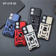 Oppo A78 4G Case Robot slide Protect Camera Case Oppo A78 4G