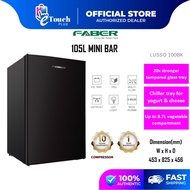 Faber Refrigerator 100L Multi Flow Single Door Fridge LUSSO 100BK Fridge Peti Sejuk 1 Pintu Peti Ais