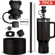 Water Cup Spill-Proof Stanley Cup Straw Cap Accessories Stanley Cup Leak-Proof Accessories 7-Piece S