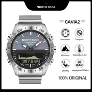 NORTH EDGE GAVIA altimeter watch barmometer compass watch diving calories temperature pedometer watc