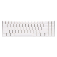 WIRELESS KEYBOARD (คีย์บอร์ดไร้สาย) ROYAL KLUDGE RK71 RGB EN/TH - WHITE BROWN SWITCH