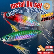 【METAL JIG】7g/10g/15g/20g/25g jig/ jig lure/ fishing jig/ micro jig/ fast jig/ slow jig/ light jig