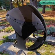 [DolitybdMY] Windshield With Headlight 7 "Vintage For Cafe Racer Car KUU1 HZWA O2OK Y3IP Q9G7 IITR