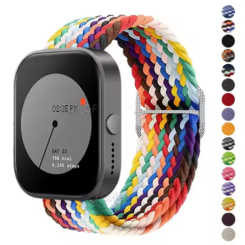 Replacement Band For CMF Watch Pro Strap Nylon Braided Loop Wristband For CMF by Nothing Watch Pro B