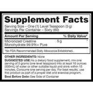 S9Lc Ultimate Nutrition Un Creatine Monohydrate 300 Grams Retail Repack/ Npn7