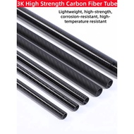 3K high-strength carbon fiber pipe outer diameter 7MM-32MM twill matte paint surface -1m