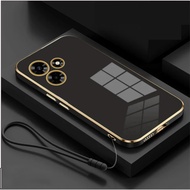 Soft Case Infinix Hot 30 Hot 30i Casing Luxury 6D Case Plating Bonus TALI Strap