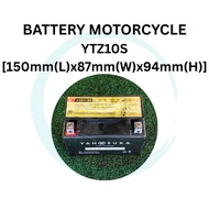 YTZ10S BATTERY MOTOR YTZ10 S BATERI MT07 MT09 MT10 H2 NINJA 650 Z650 CB500F CB1000R