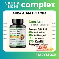 Aura Alam E-Sacha Inchi Complex Omega Lengkap 3,6,7,9 Tocotrienol, Sacha Inchi &amp; Seabuckthorn Oil