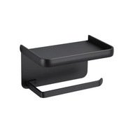 "ส่งทุกวัน"ชั้นวางของพร้อมที่ใส่กระดาษทิชชู่ KASSA รุ่น KS-201304 ขนาด 17.7 x 9.5 x 8 ซม. สีดำ*ยิ่งซ