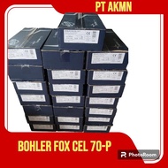 KAWAT LAS STICK BOHLER FOX CEL 70P | AWS E7010-P1 | PACK 1 KALENG - TOKO PERKAKAS001