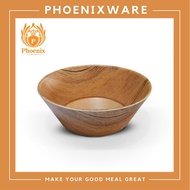 Round Melamine Bowl Cut Bottom 8 Inches Luxxe L Wood Pattern000208