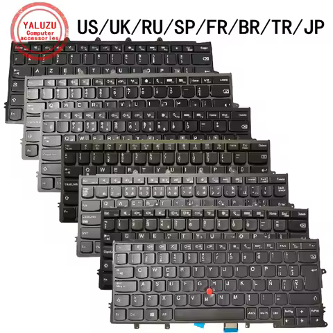 US/UK/RU/SP/FR/BR/TR/JP Laptop Keyboard For Lenovo Thinkpad X230S X240 X240S X240I X250 X260 X260S X