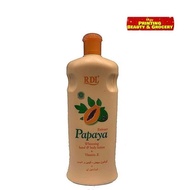 RDL Papaya Extract Whitening Lotion 600ml Filipino Favorite