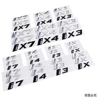 for BMW rear label IX3 rear label A new energy ABS digital label i3 ix4 I4 I7 IX7 letter modified ca