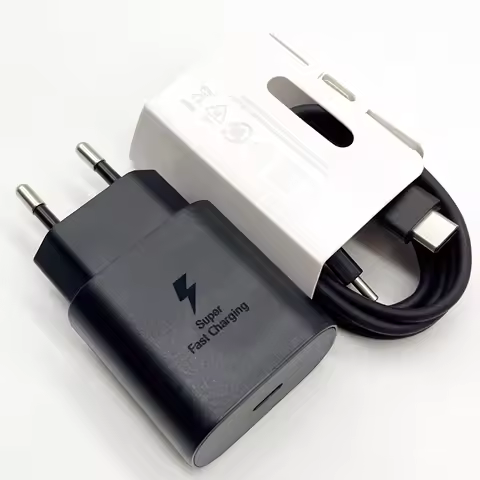 Samsung 25W Super Fast Charger Original Adapter For Galaxy Z Flip Fold 7 6 5 4 3 2 A12 A13 A14 A23 A