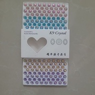 K9 crystal czech 8mm wheels 12pcs crystal/ wheels K9 AB 8mm Cutting A5 crystal accessories DIY