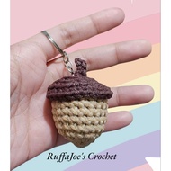 Acorn Crochet Keychain (jhope)