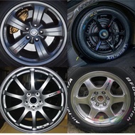 Nismo Car Rim Stickers Nissan Car Rim Stickers Universal Car Rim Sticker/s Cool Rim Stickers