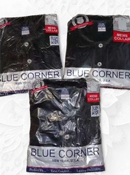 Blue Corner Polo Shirt For Adult Mens Black