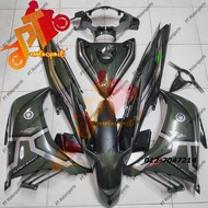 Yamaha LC 135 Cover Set Hijau Lumut Exciter Robot Chrome Silver 2022 152  V2 V3 V4 V5 V6 V7 OEM HLY 