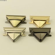 Bag Hardware Accessories Lock Buckle Triangle Lock Buckle Twist Lock Female Bag Lock Buckle Metal Ac