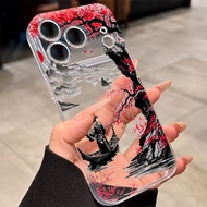 HP OFFICIALYMC - Case Japanese Motif Clearhp For Itel City 200 100 Power 70 A100C A95 A90 RS4 A49 A8