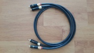 สายสัญญาณ RCA Canare MR202-2AT (MADE IN JAPAN) WBT แบบ 2 เส้น พร้อมใช้งานเลือกความยาวได้