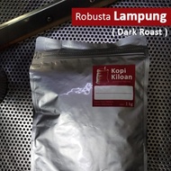 Robusta Lampung 1 kg ( biji - bubuk ) Biji Kopi 1kg READY GAN