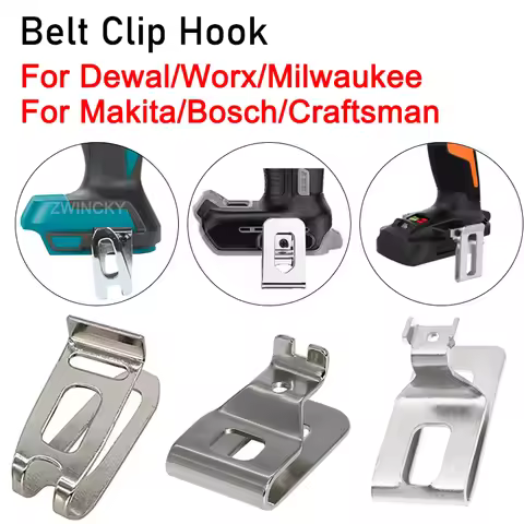 Tool Waist Buckle Belt Clip Hook For Makita/Milwaukee/Bosch/Dewal/Worx/Craftsman Cordless Drills Imp