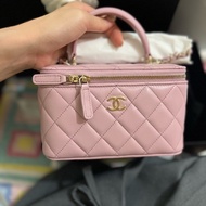 Chanel 香奈兒 長盒子 粉紅色 粉紫色 全新 24p 新色