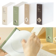 Portable CD Storage Box DVD Storage Box CD Box ABS PVC Material Cloth Cover Dustproof