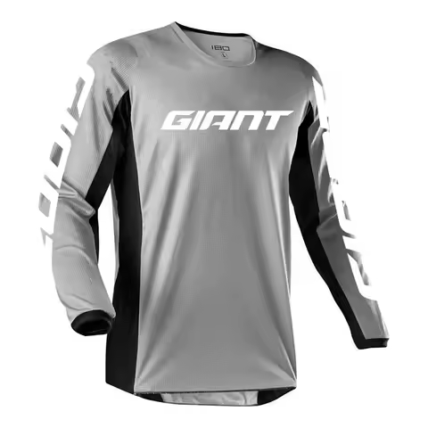 Giant Mountain Bike Jersey MTB Enduro off Road Shirt Downhill Sportswear Motorcycle T-shirt Long Sle