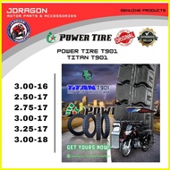 ♞,♘,♙POWER TIRE TITAN (T901) (BANANA TYPE) (8PLY) (FREE SAPPHIRE,POWER TIRE KEYCHAIN)