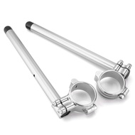 NJISD คลิปออนบาร์จับสำหรับคลิปมือจับแบบธรรมดา47มม. Billet Aluminum รถจักรยานยนต์ CNC สำหรับยามาฮ่า R