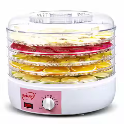 250W POWER 5 LAYERS FOOD DRYER Dry Machine Fruits and Vegetables Dehydration Drying Machine Pet Food