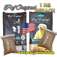 PWF ORIGINAL DOG FOOD 1KG REPACK CHICKEN AND RICE / LAMB AND RICE