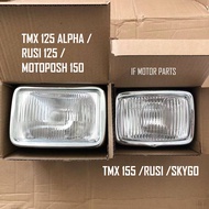 [Headlight]Honda TMX 125 Alpha / Barako / RUSI 125 / Euro150 / MOTOPOSH 150 / SKYGO Headlight Assy b