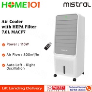 Mistral Portable Air Cooler With Hepa Filter 7L MACF7