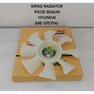 PS 120 8 LEAF RADIATOR FAN HYUNDAI (ME-015754)