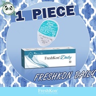 (1 PIECE) Freshkon Daily Disposable Clear Lens 1 Day Use Contact Lenses