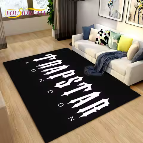 Trapstar London Popular Fashion Area Rug,Carpet Rug for Living Room Bedroom Sofa Doormat Decoration,