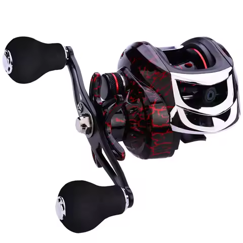 10kg Drag Baitcast Reel Fishing Trip Fishing Competition 18 1 Bearing System Nylon Fiberglass Materi