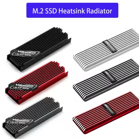 M.2 NVME 2280 Solid State Hard Disk Radiator Aluminum M.2 SSD Heat sink M.2 SSD Cooler With Thermal 